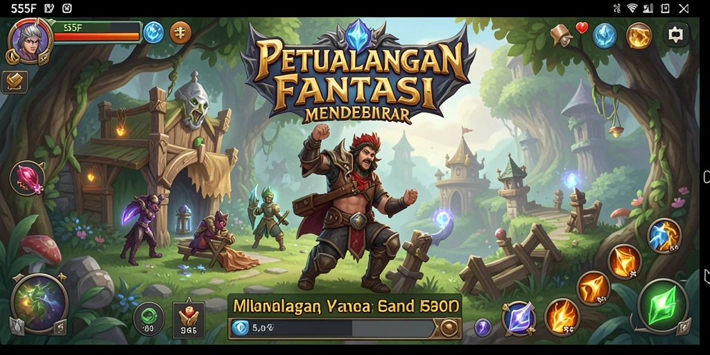 Tampilan screenshot dari gameplay seru dalam <strong>555F</strong> menunjukkan pertarungan mendebarkan.