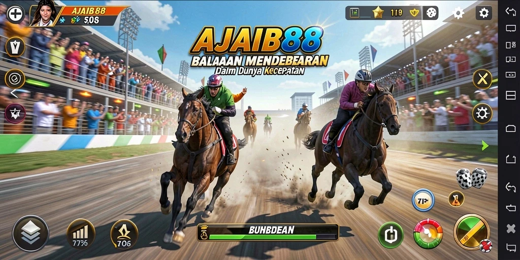 Screenshot AJAIB88 menampilkan serunya balapan dengan grafis yang menakjubkan.