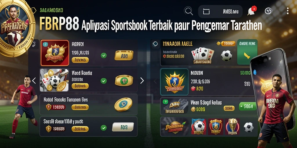 Tampilan gameplay menarik dari aplikasi Sportsbook FBRP88.