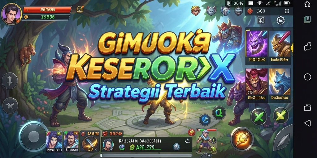 Tangkapan layar GACORX menunjukkan aksi gameplay simulasi yang mendalam.