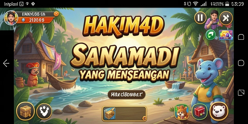 Tampilan gameplay HAKIM4D yang menarik dan interaktif.