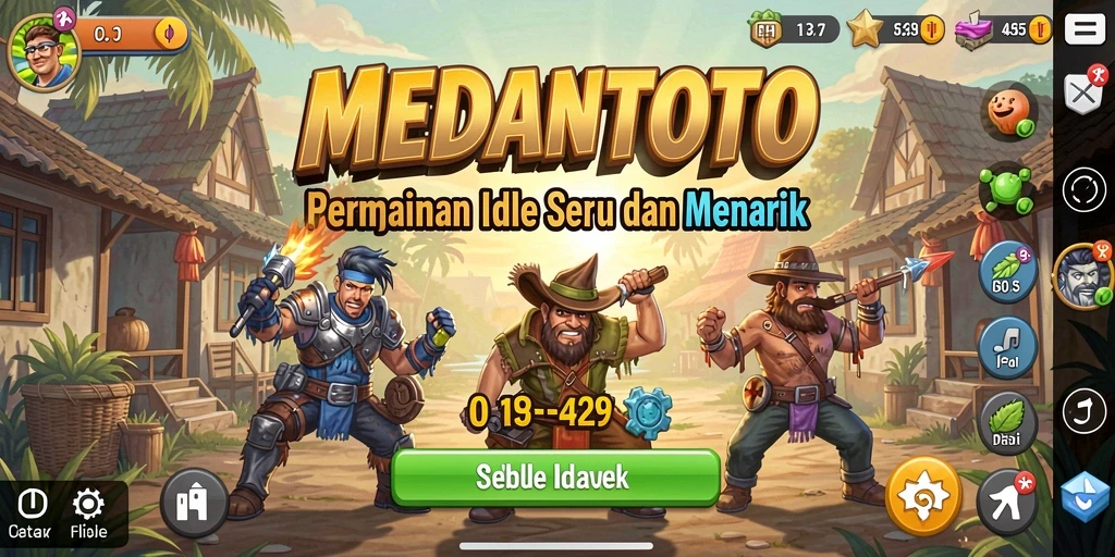 Tampilan gameplay menarik dalam MEDANTOTO yang memikat pemain.