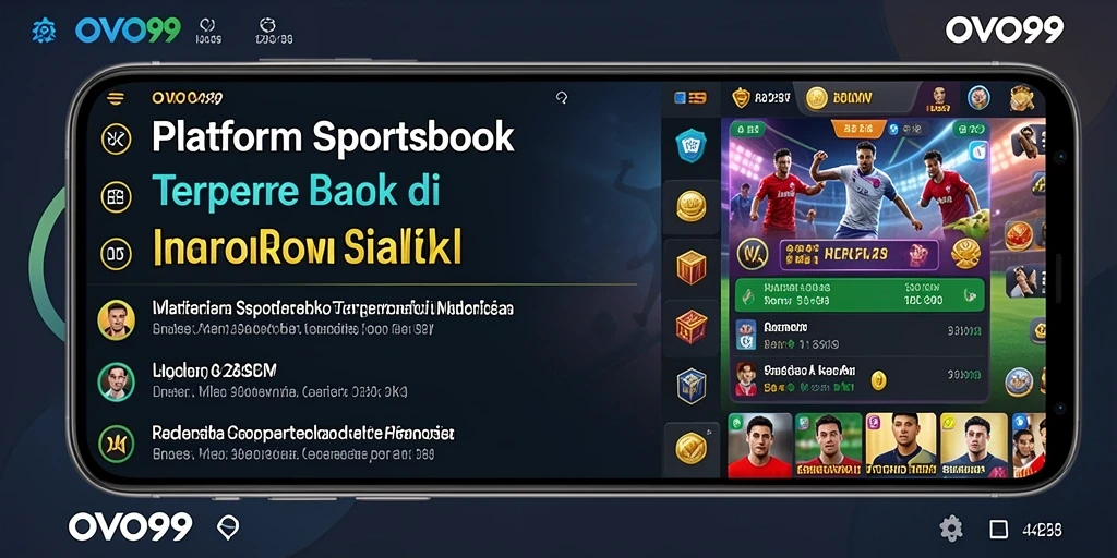 Tampilan gameplay OVO99 dengan fitur taruhan olahraga yang menarik.