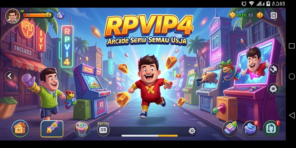 Tampilan menarik dari gameplay RPVIP4 dalam aksi seru.